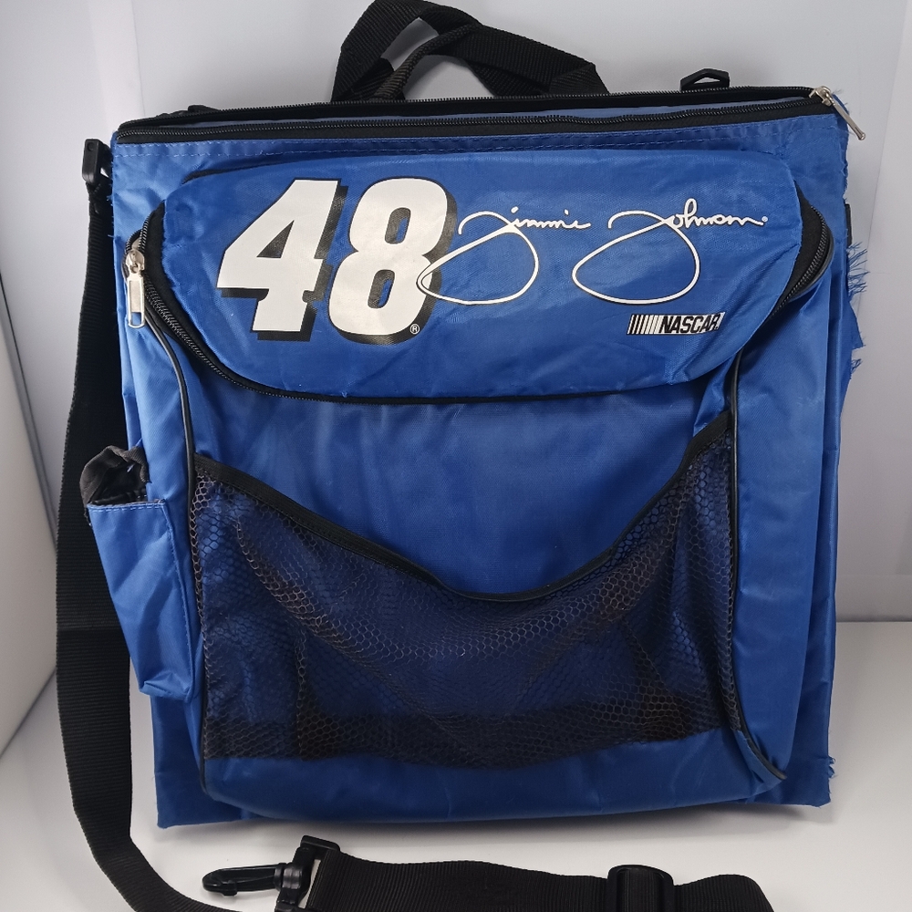 Nascar Jimmie Johnson 48 Insulated Blue Padded Traveling Chair